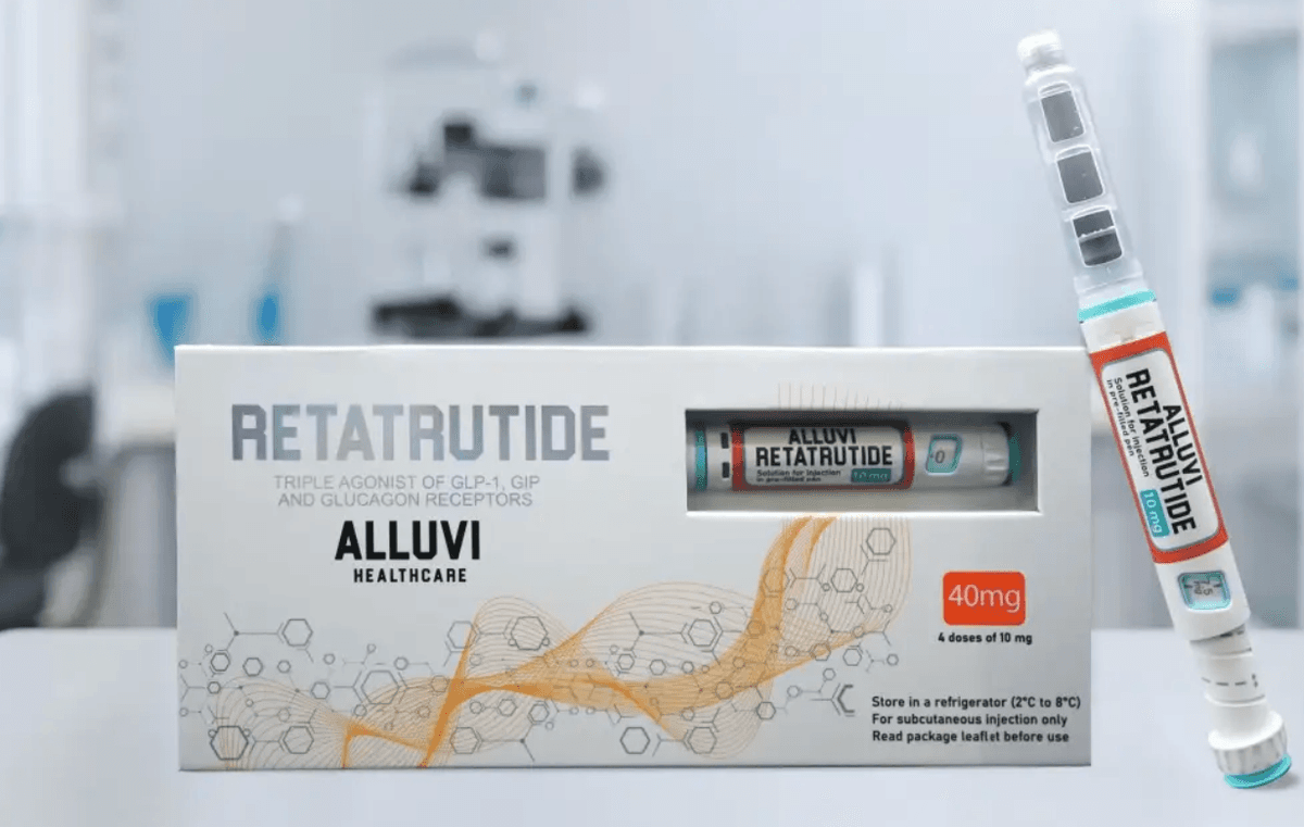 CANETA RETATRUTIDA ALLUVI 4X10MG – Tirzepatida